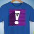 Lesbian Labrys Pride Flag Exclamation Point Premium Unisex T-Shirt - Royal Blue